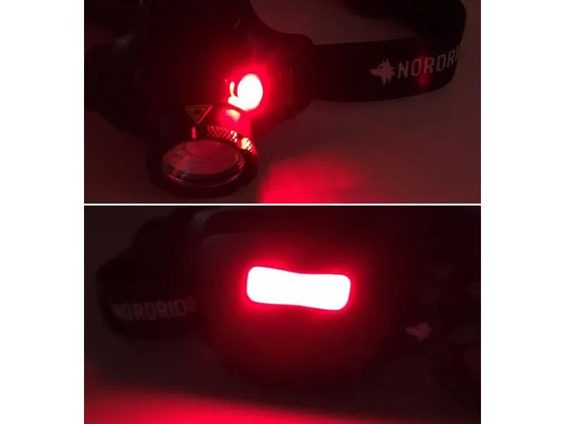 Nordride Stirnlampe Active Pro R Hybrid Schwarz, 500 lm, IP65 Nordride Stirnlampe Active Pro R Hybrid Schwarz, 500 lm, IP65