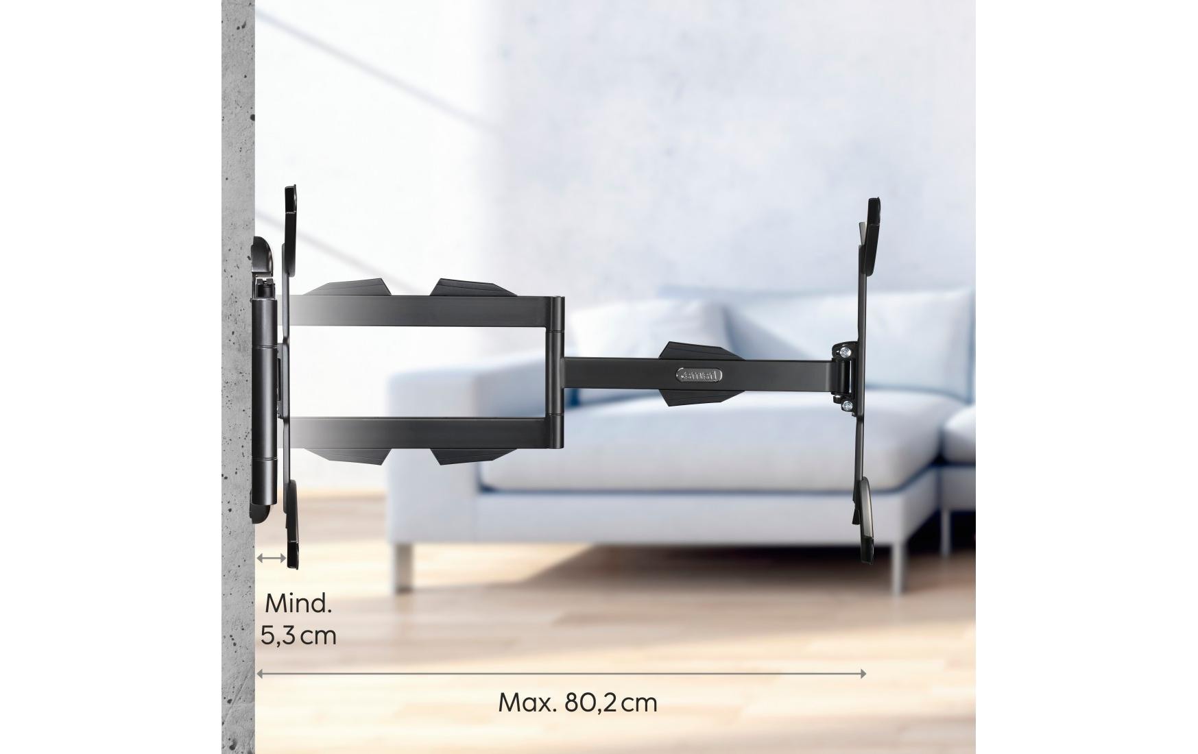 Hama Technics AG TV-Wandhalterung 65 Schwarz