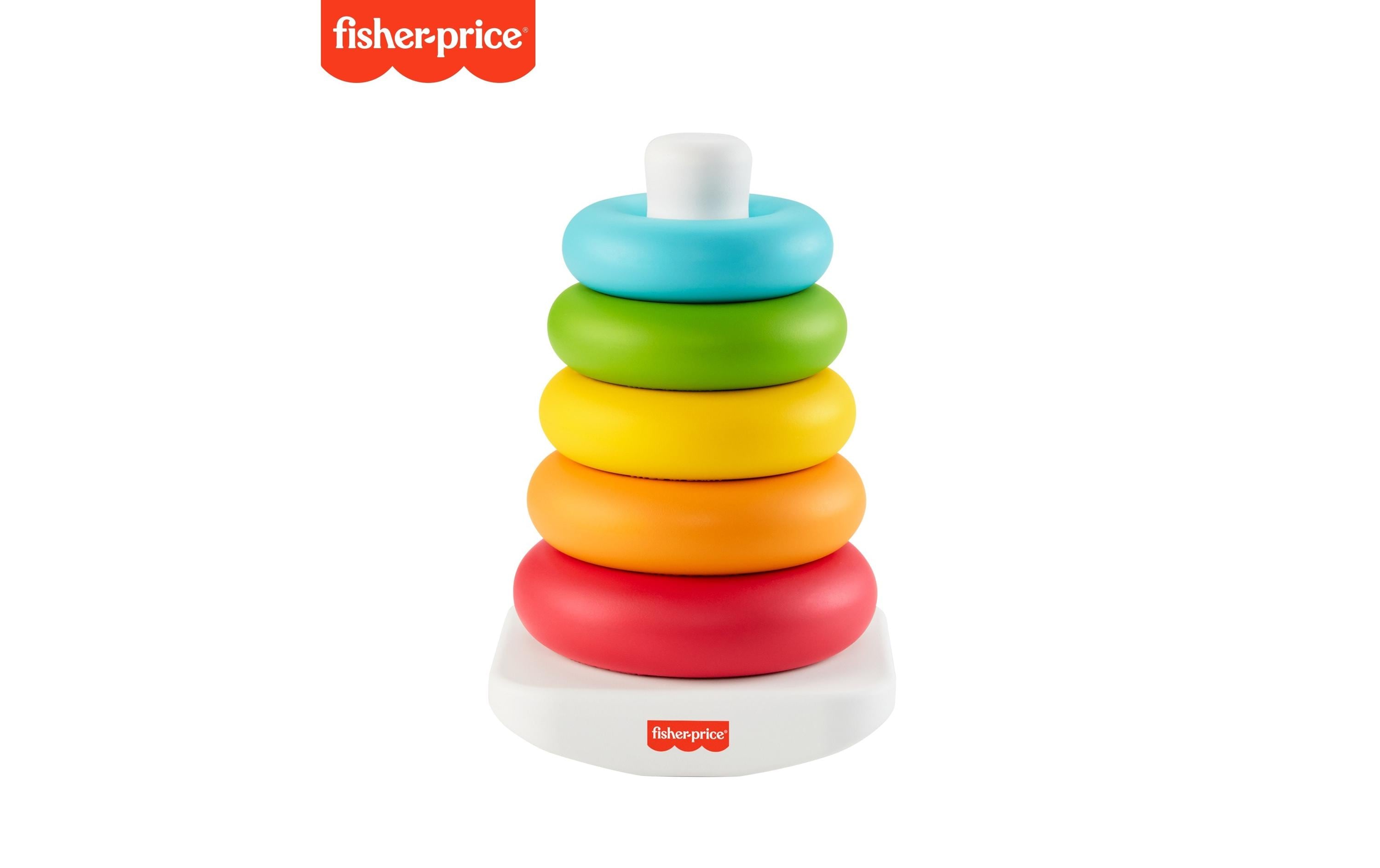 Fisher-Price Stapelspielzeug Eco Farbring Pyramide