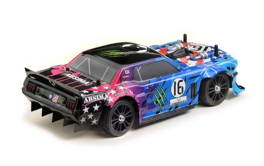 Absima Touring Car FUN MAKER neon genesis, 4WD, RTR, 1:16
