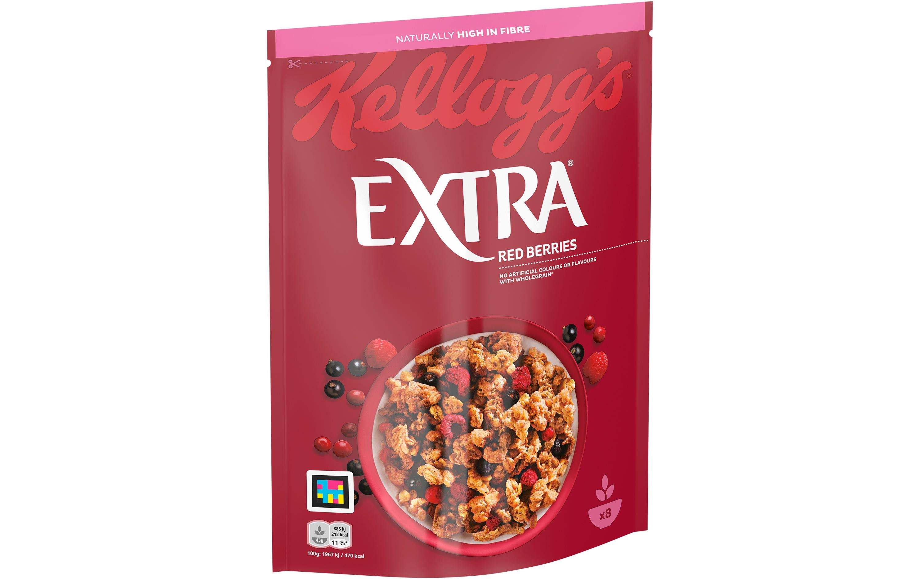 Kellogg's Müesli Extra Red Berries 400 g