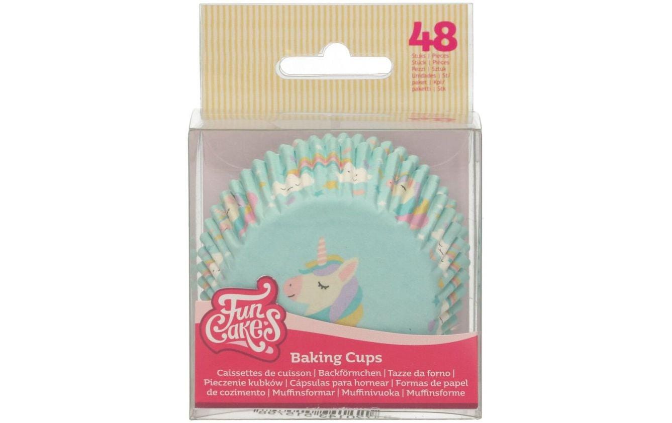 Funcakes Muffin Backform Einhorn 48 Stück
