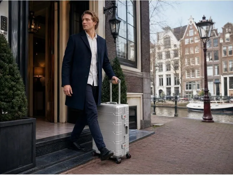 KOOR Reisekoffer Aluminium 63 L, Silber KOOR Reisekoffer Aluminium 63 L, Silber