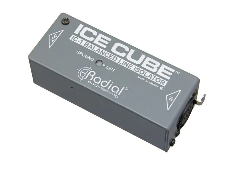 Radial IC-1 Ice Cube Symmetrischer Leitungsisolator aus Stahl Radial IC-1 Ice Cube Symmetrischer Leitungsisolator aus Stahl