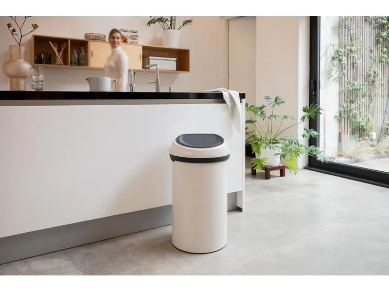 Brabantia Toucheimer Touch Bin 60 l, Hellbeige Brabantia Toucheimer Touch Bin 60 l, Hellbeige