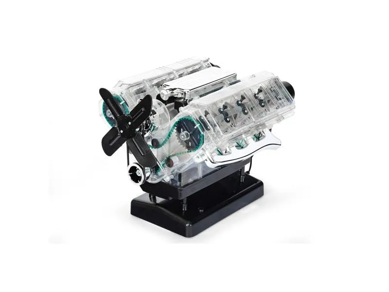 Franzis Bausatz V8 Motor DE/EN, 1:3 Franzis Bausatz V8 Motor DE/EN, 1:3