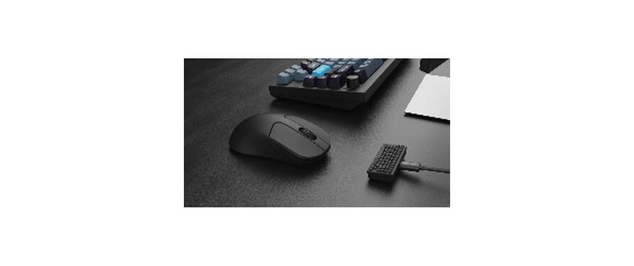 Keychron Gaming-Maus M3 Mini Wireless Black 4000 Hz Keychron Gaming-Maus M3 Mini Wireless Black 4000 Hz