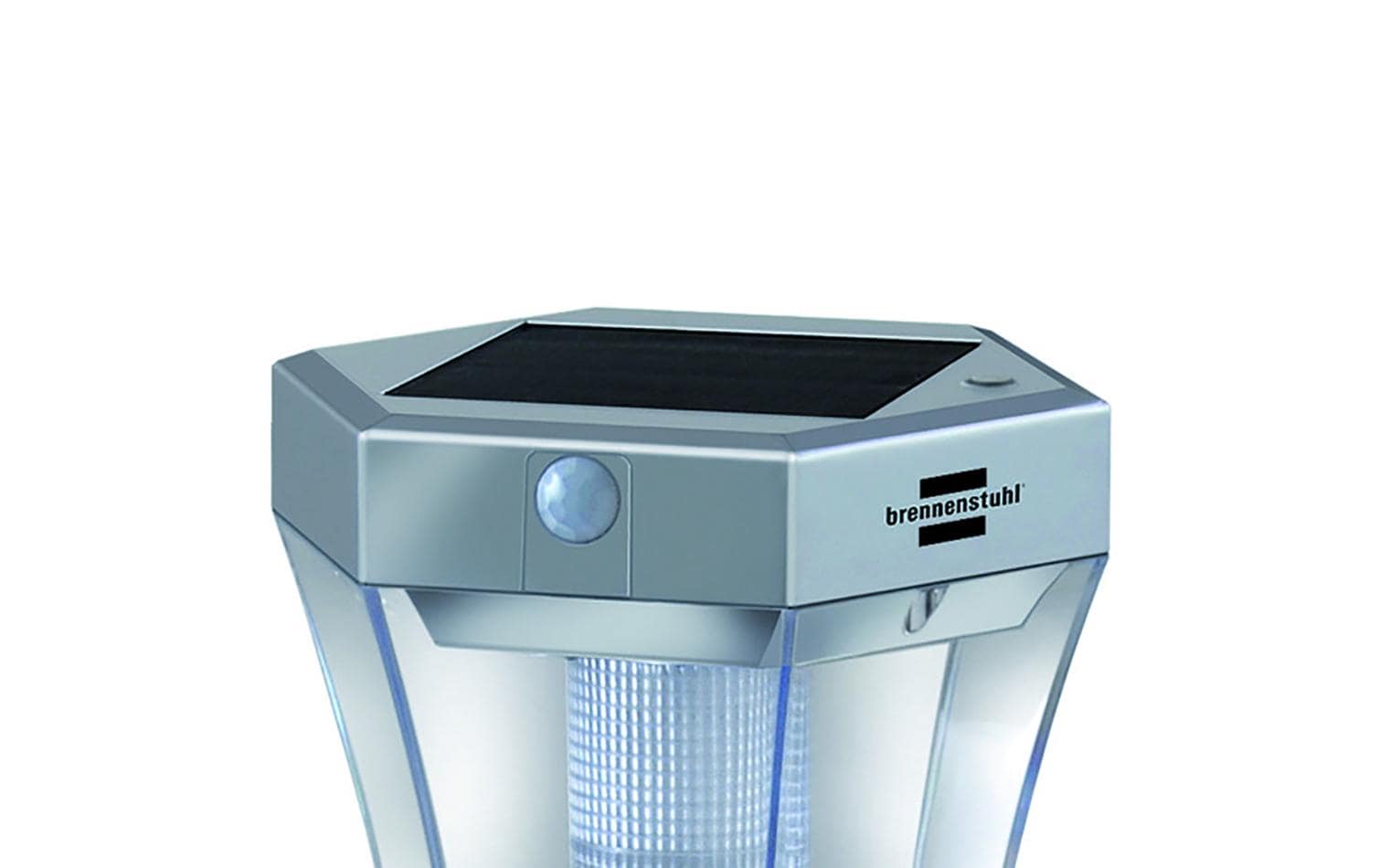 Brennenstuhl Sockelleuchte SOLAR silber