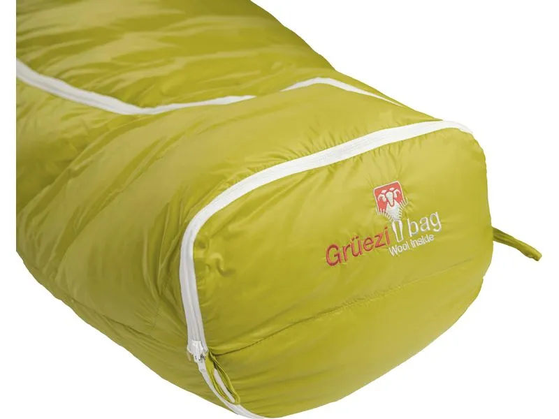 Grüezi Bag Kinderschlafsack Biopod DownWool KidsTeen Citron Grüezi Bag Kinderschlafsack Biopod DownWool KidsTeen Citron