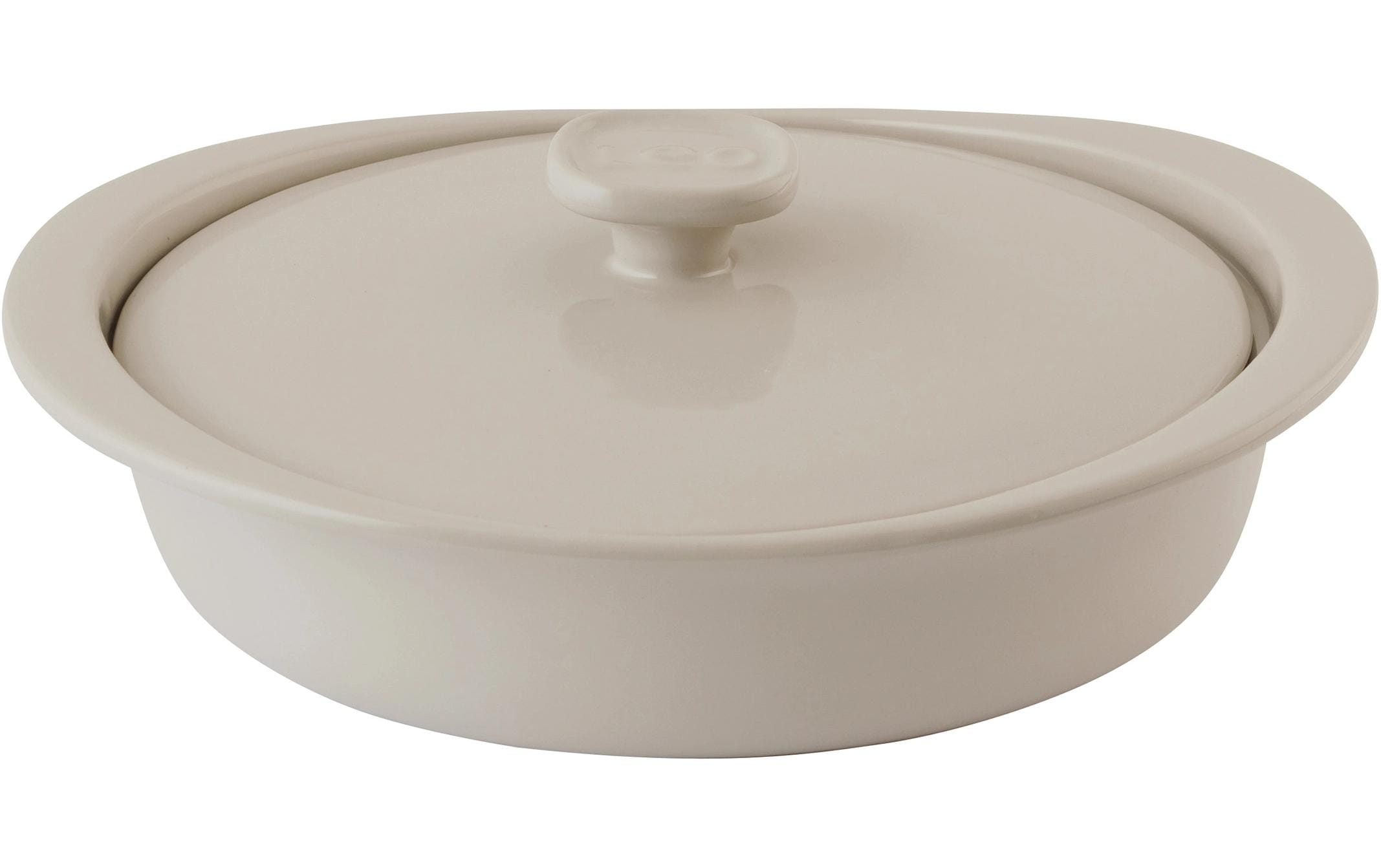 BergHOFF Auflaufform mit Deckel Leo Balance MM Rund, Beige