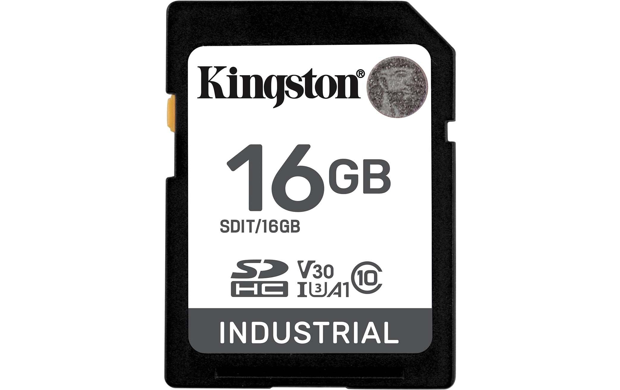 Kingston SDHC-Karte Industrial 16 GB