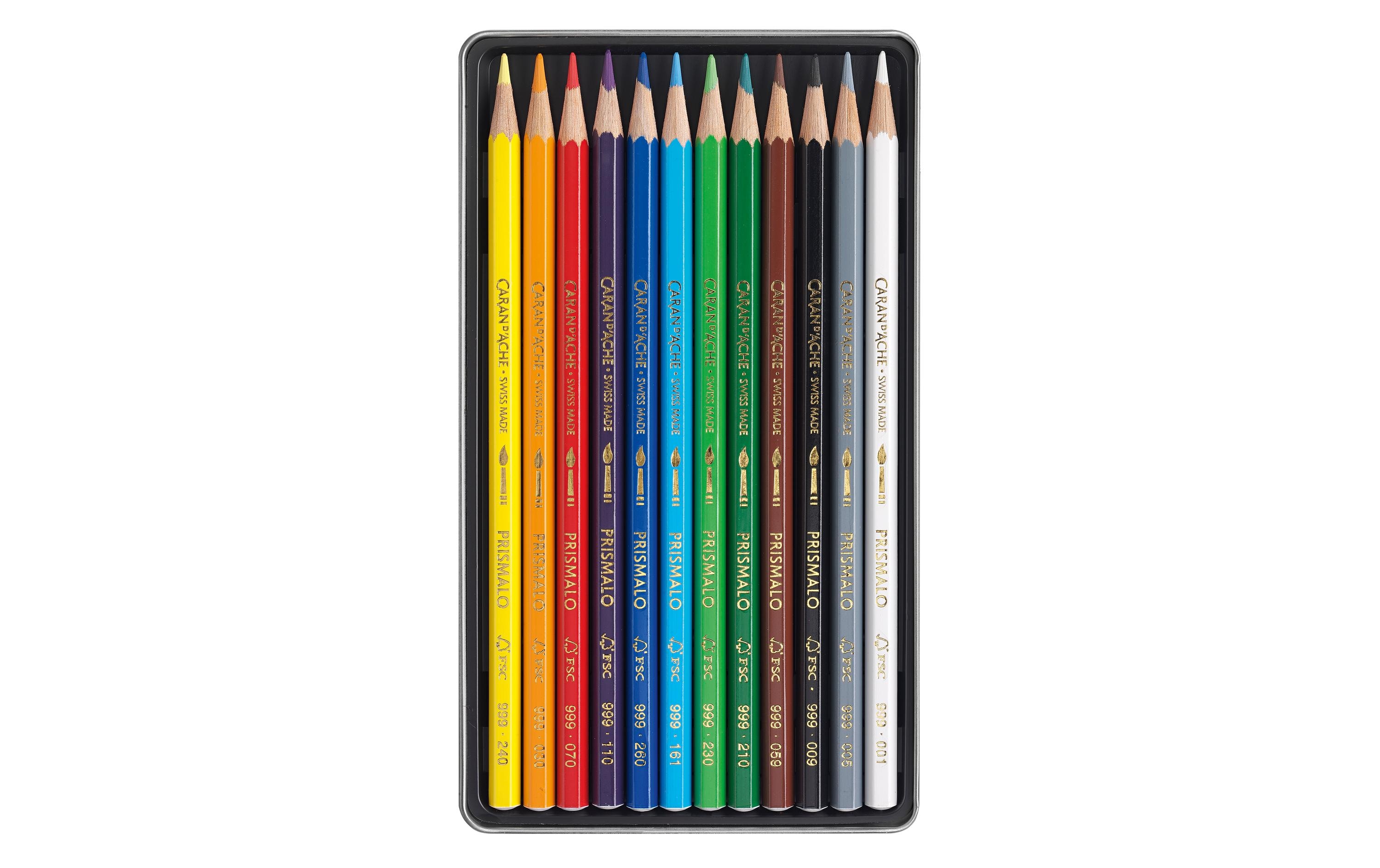 Caran d'Ache Farbstifte Prismalo 12 Stück Caran d'Ache Farbstifte Prismalo 12 Stück