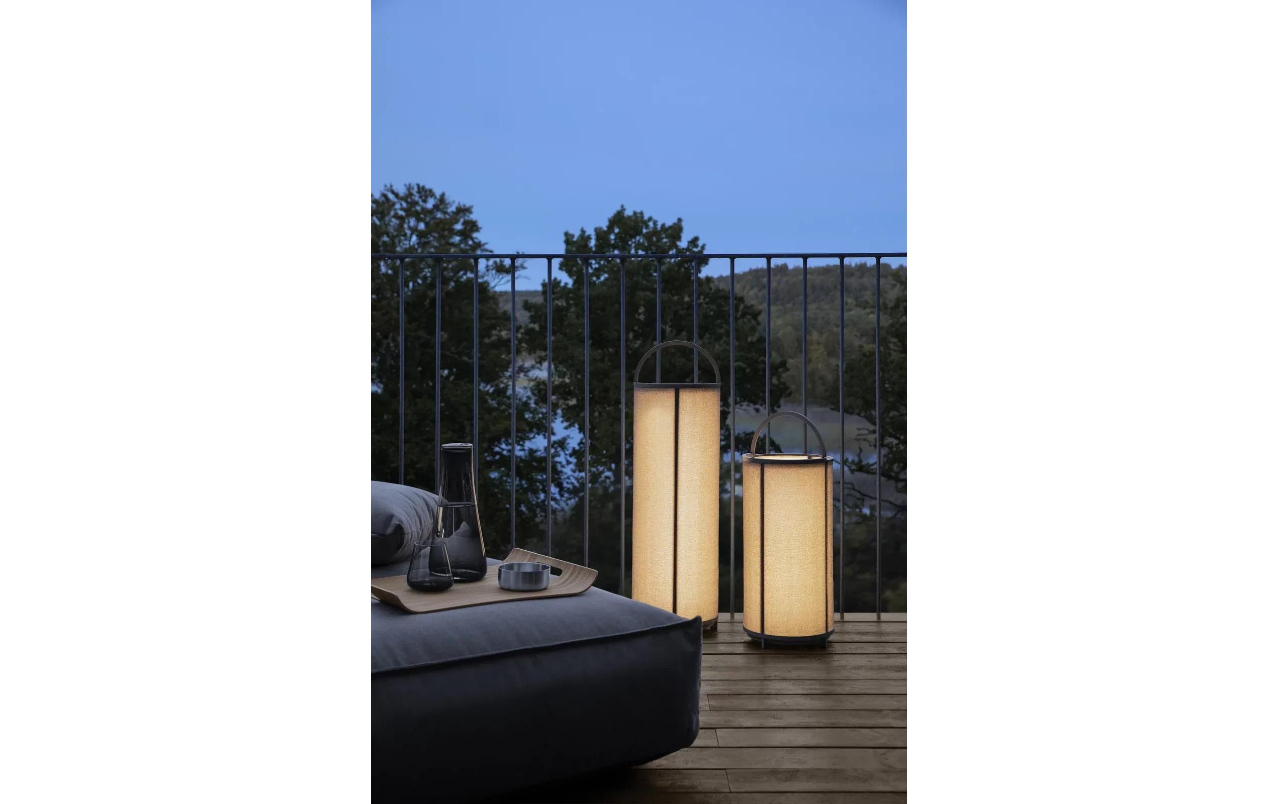 Blomus Wasserkaraffe BELO 1.2 Liter, Smoke