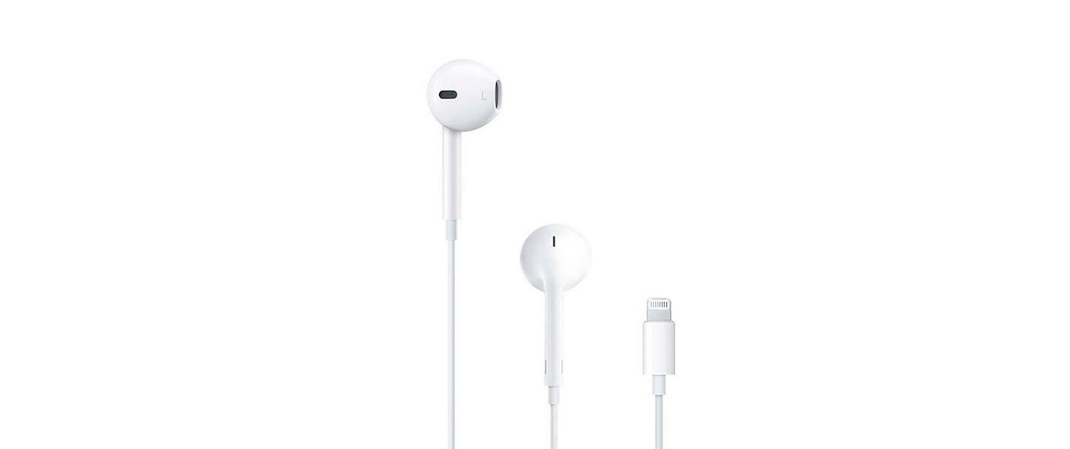 Apple In-Ear-Kopfhörer EarPods Lightning Connector Weiss