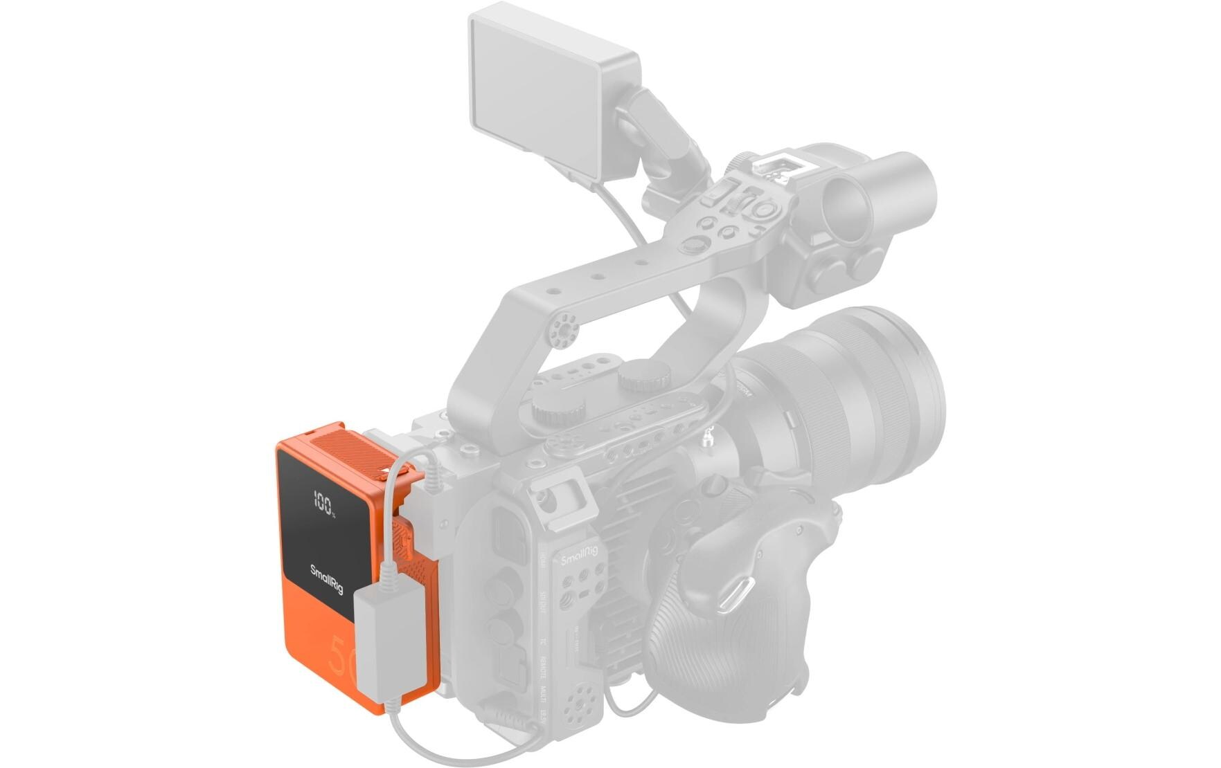 Smallrig VB50 Mini V-Mount-Batterie Orange