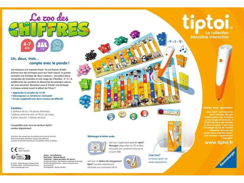 tiptoi Spiel Le zoo des chiffres -FR- tiptoi Spiel Le zoo des chiffres -FR-