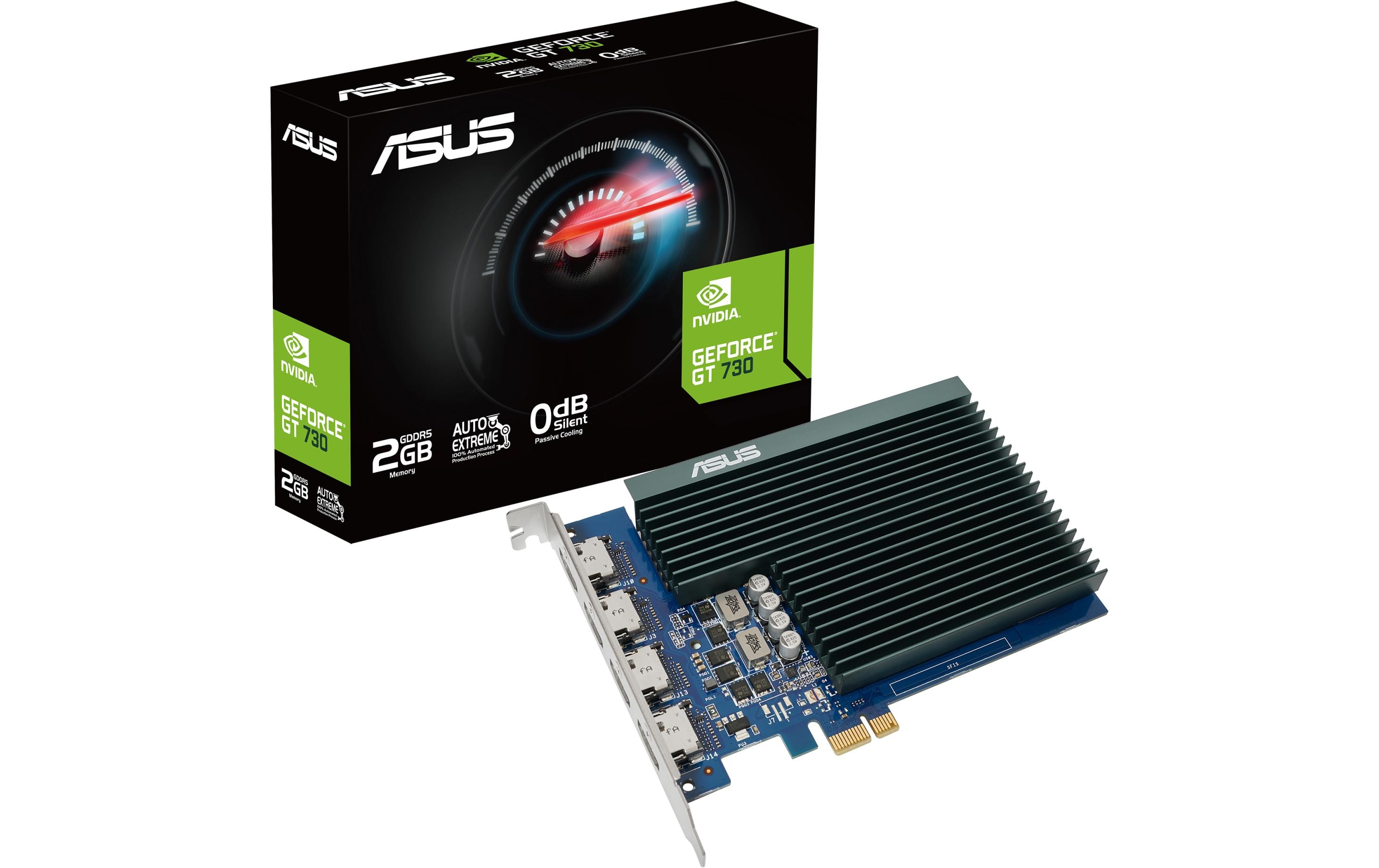 ASUS Grafikkarte GeForce GT 730 4H SL 2 GB ASUS Grafikkarte GeForce GT 730 4H SL 2 GB