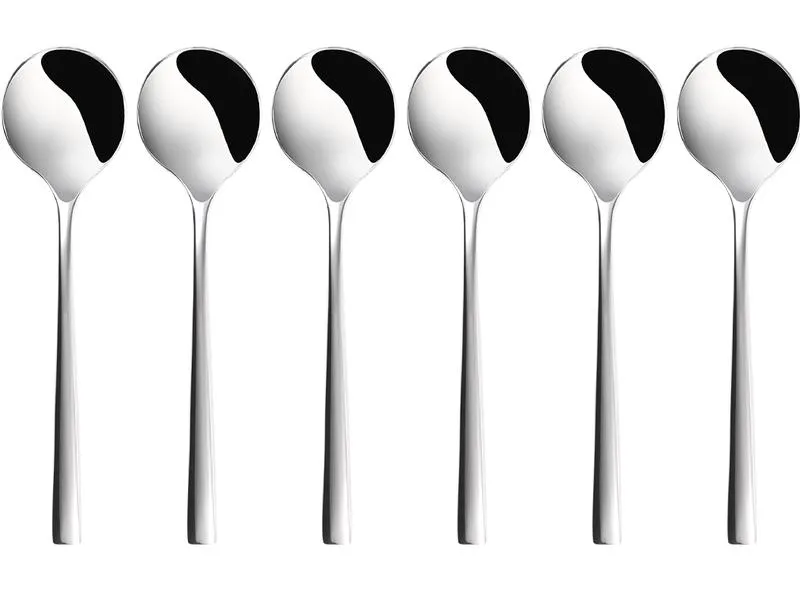 Sola Eierlöffel 6 Stück, Silber Sola Eierlöffel 6 Stück, Silber