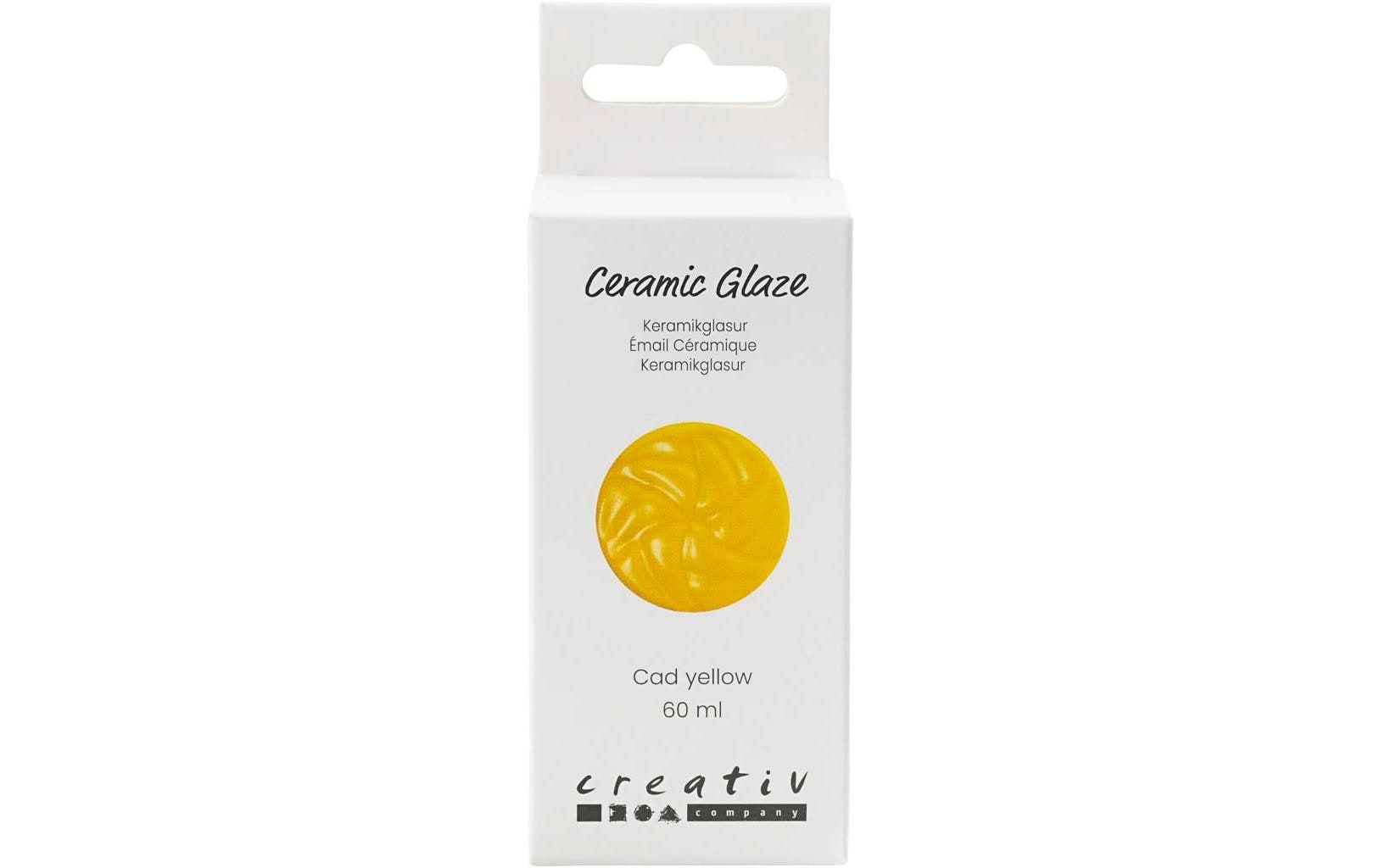 Creativ Company Versiegelung 984 - 1101 °C, 60 ml, Gelb