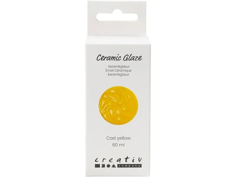 Creativ Company Versiegelung 984 - 1101 °C, 60 ml, Gelb Creativ Company Versiegelung 984 - 1101 °C, 60 ml, Gelb