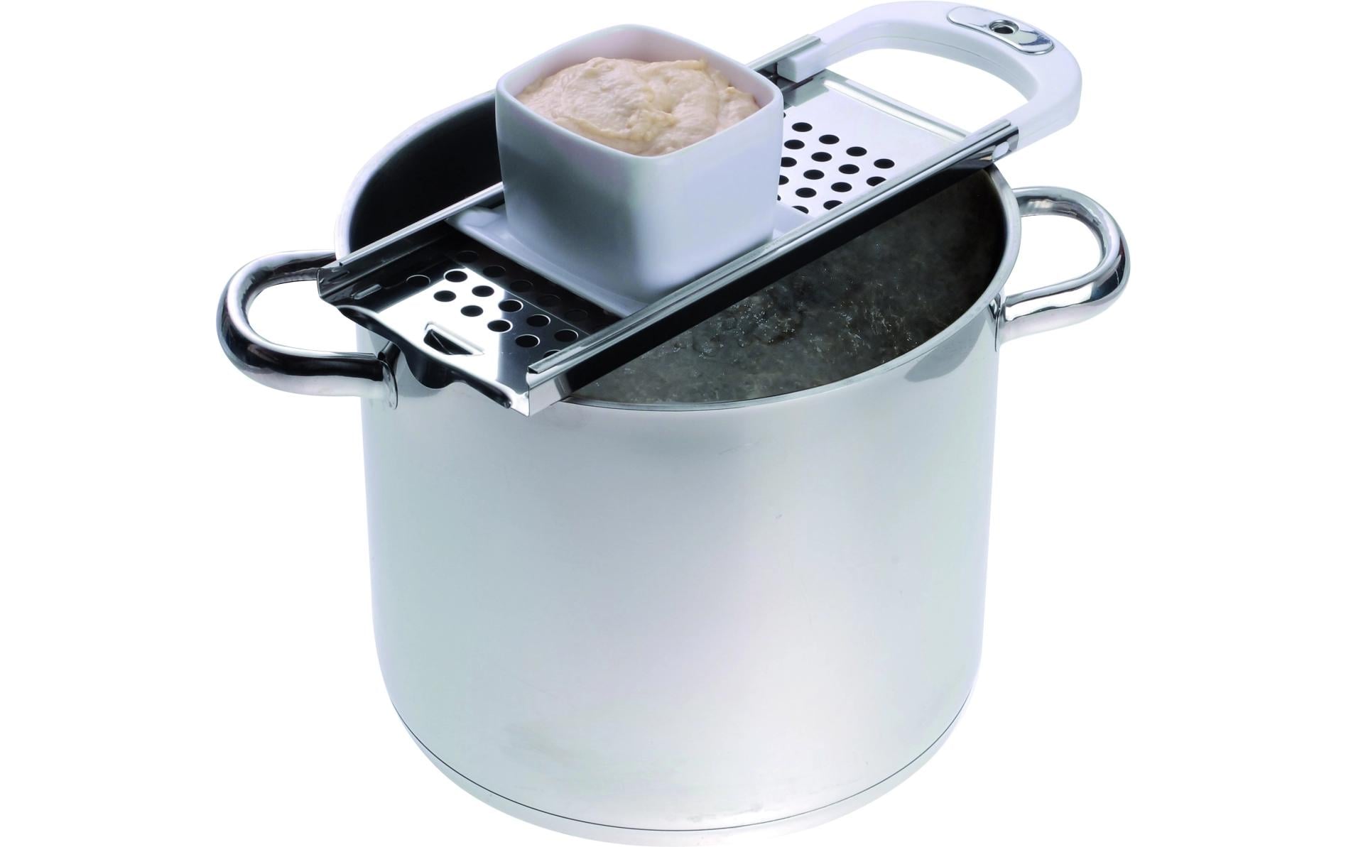 Westmark Spätzlehobel Knöpfle, 32 x 11 x 6.5 cm Silber