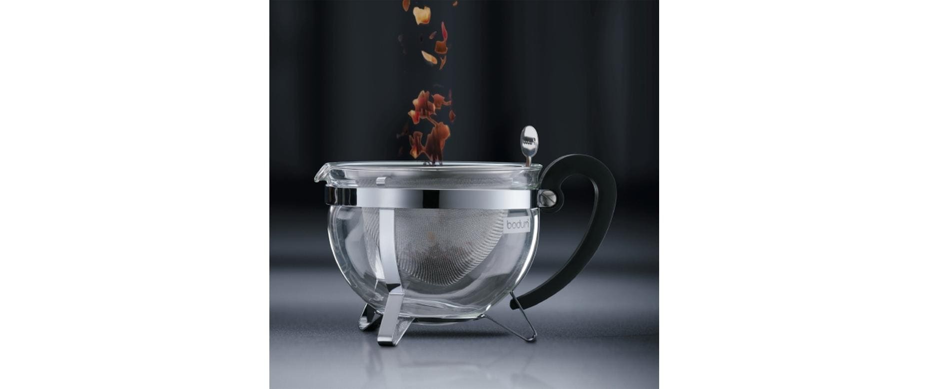 Bodum Teebereiter Chambord Verchromt, 1.3 l