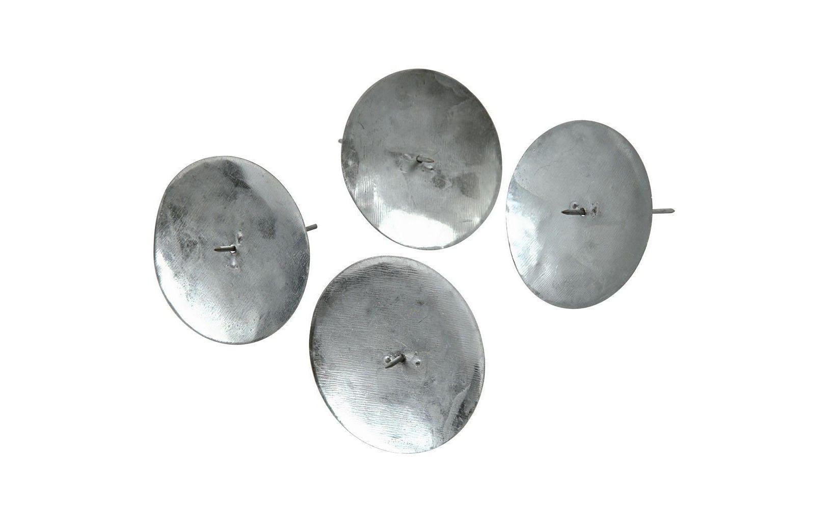 Creativ Company Adventskerzen Halter Ø 7 cm 4 Stück, Silber