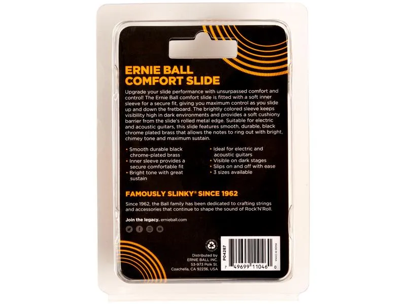 Ernie Ball Comfort Brass Slide – Klein Ernie Ball Comfort Brass Slide – Klein