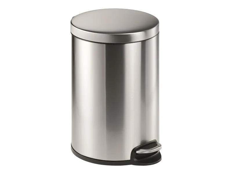 DURABLE Treteimer 20 l, Silber