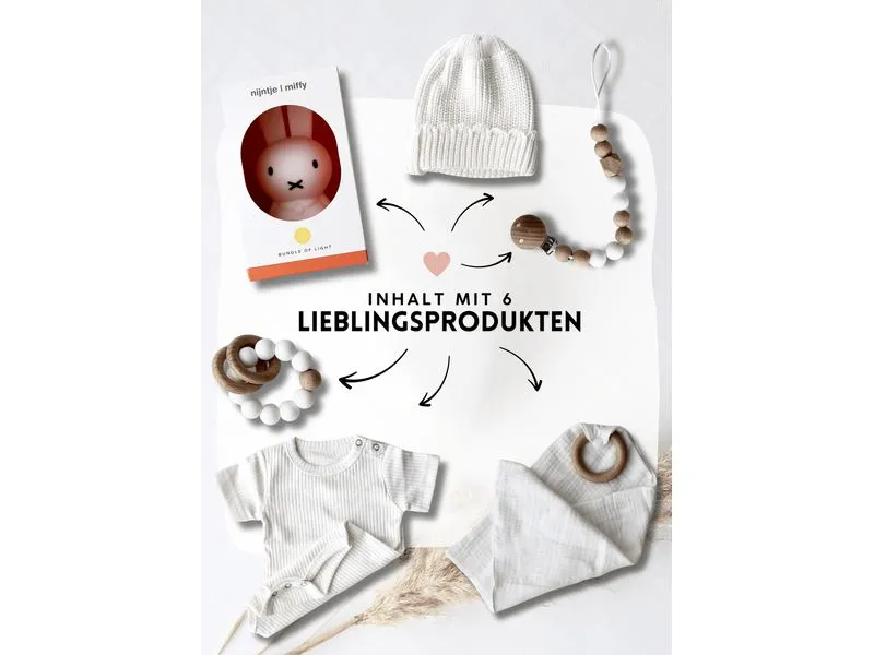 Oykami Baby Geschenkbox «Ascona» Miffy Weiss