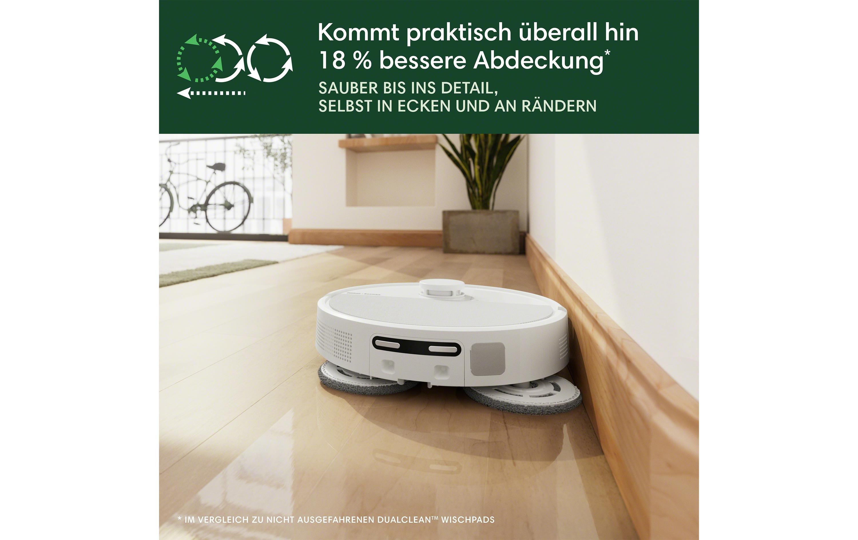 iRobot Saug- und Wischroboter Roomba Plus 505 Combo + AutoWash Dock