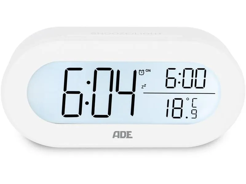 ADE Digitalwecker Weiss ADE Digitalwecker Weiss