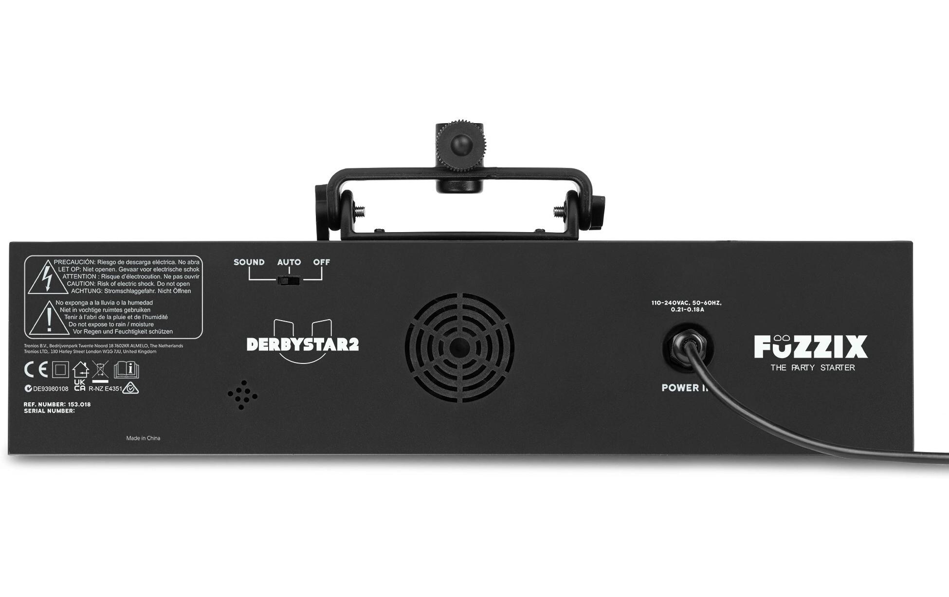 Fuzzix Lichteffekt DerbyStar1