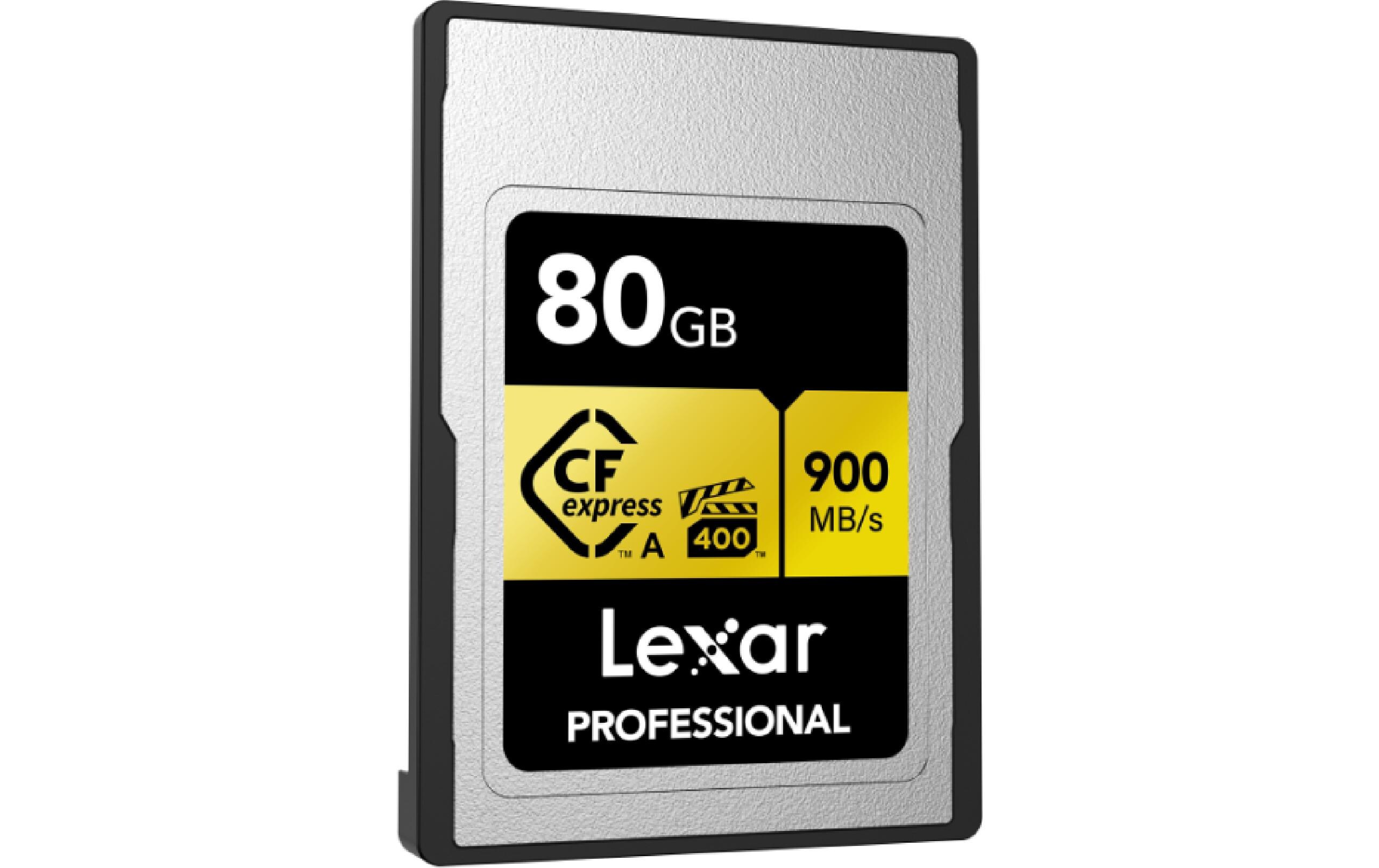 Lexar CF-Karte Professional Type A GOLD Series 80 GB
