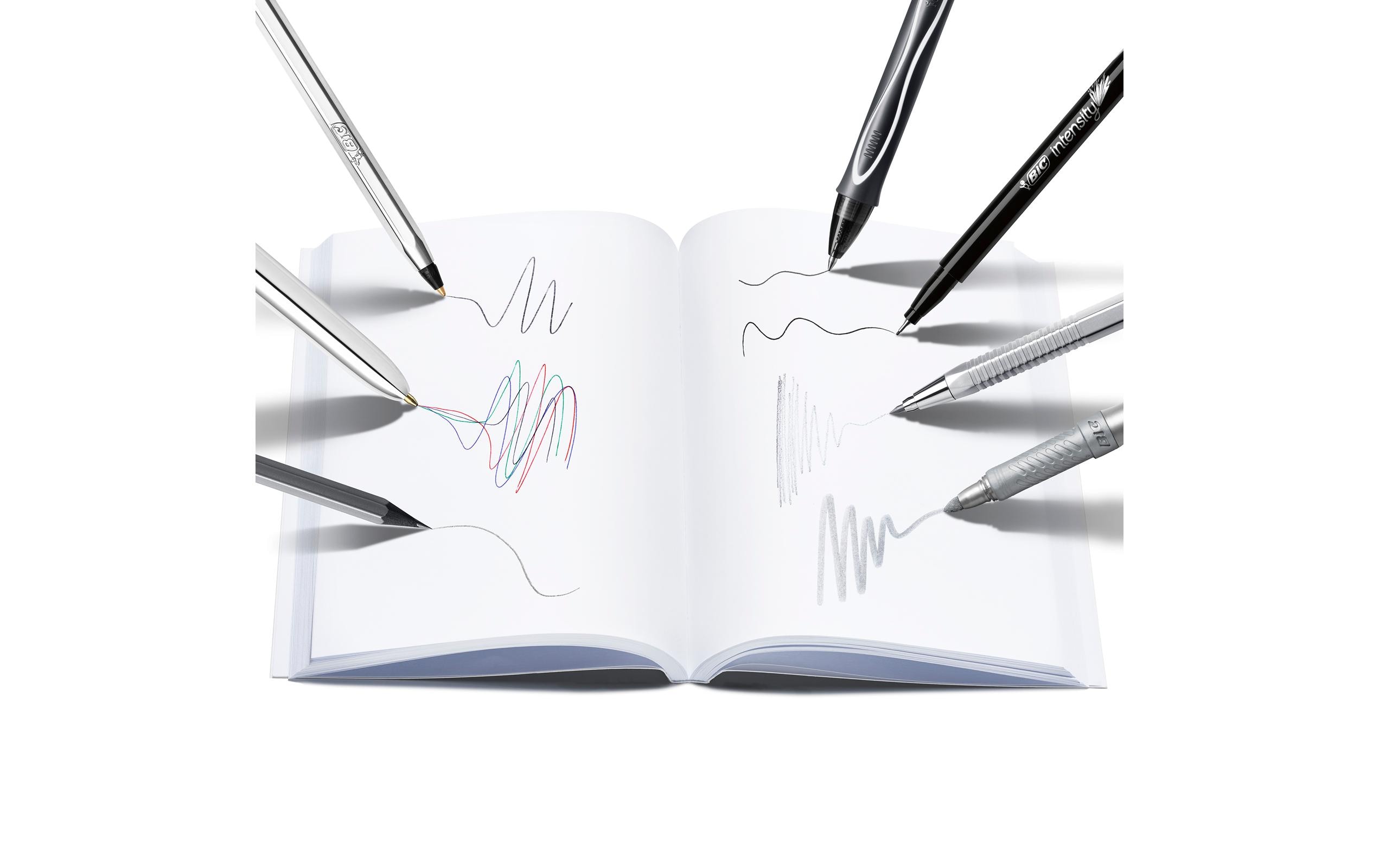 BIC Kugelschreiber Silver Kit 8-teilig