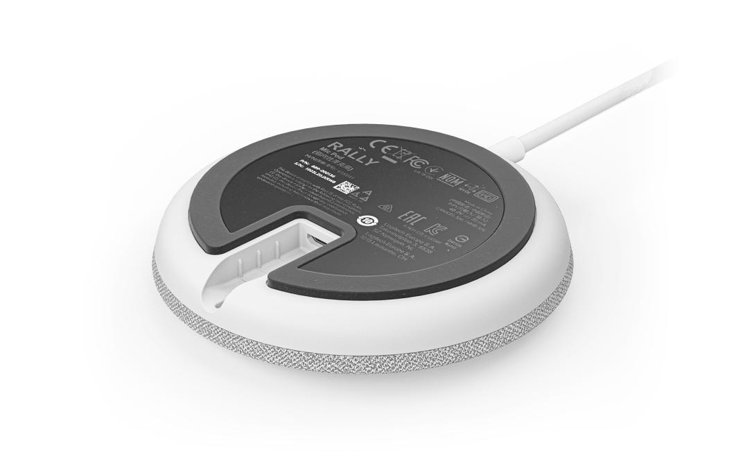 Logitech Erweiterungsmikrofon Rally Mic Pod Weiss