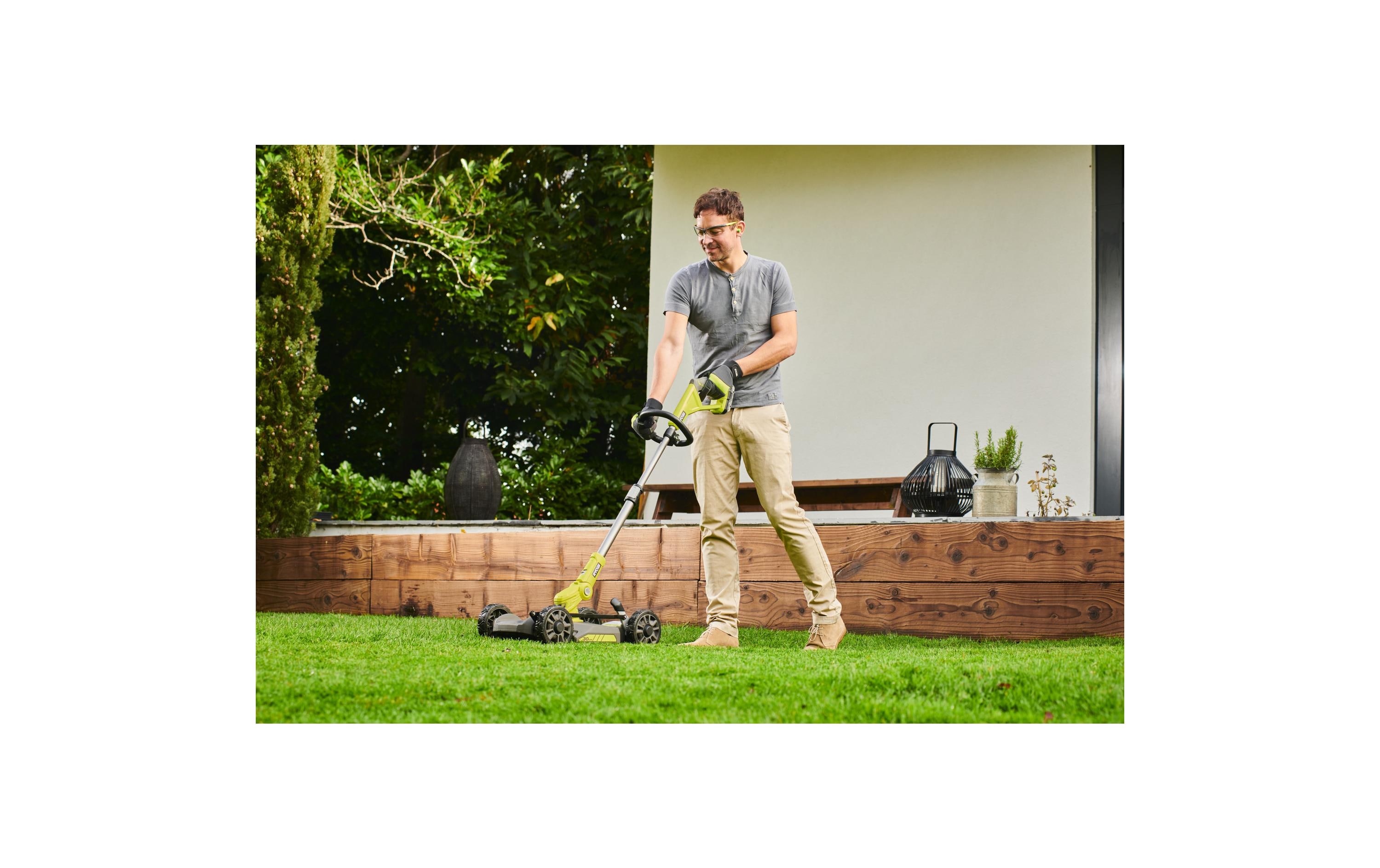 RYOBI Akku-City-Rasenmäher RY18LMC30A-0