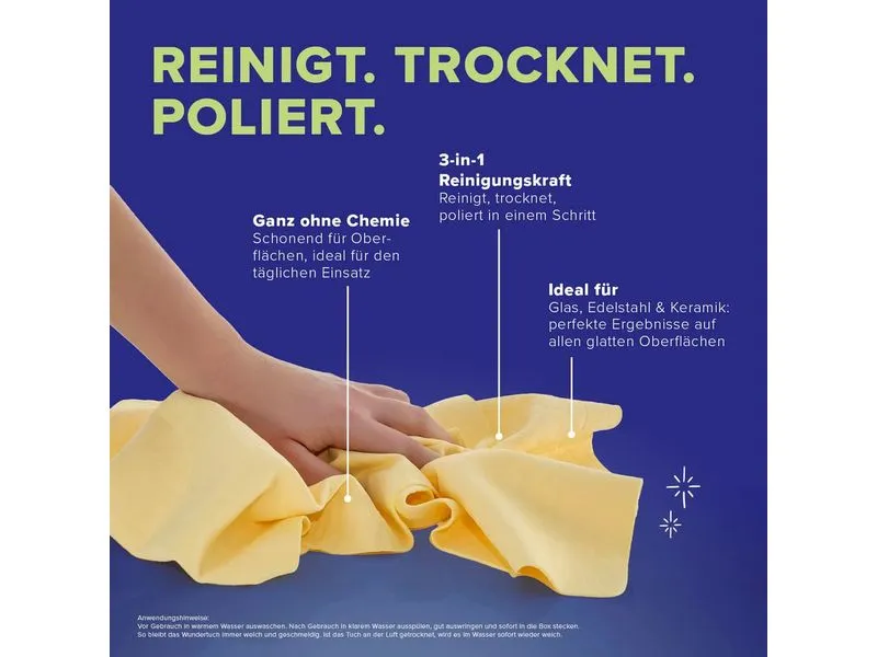 Lichterblitz Allzweck-Reinigungstuch 66 x 43 cm gelb Lichterblitz Allzweck-Reinigungstuch 66 x 43 cm gelb