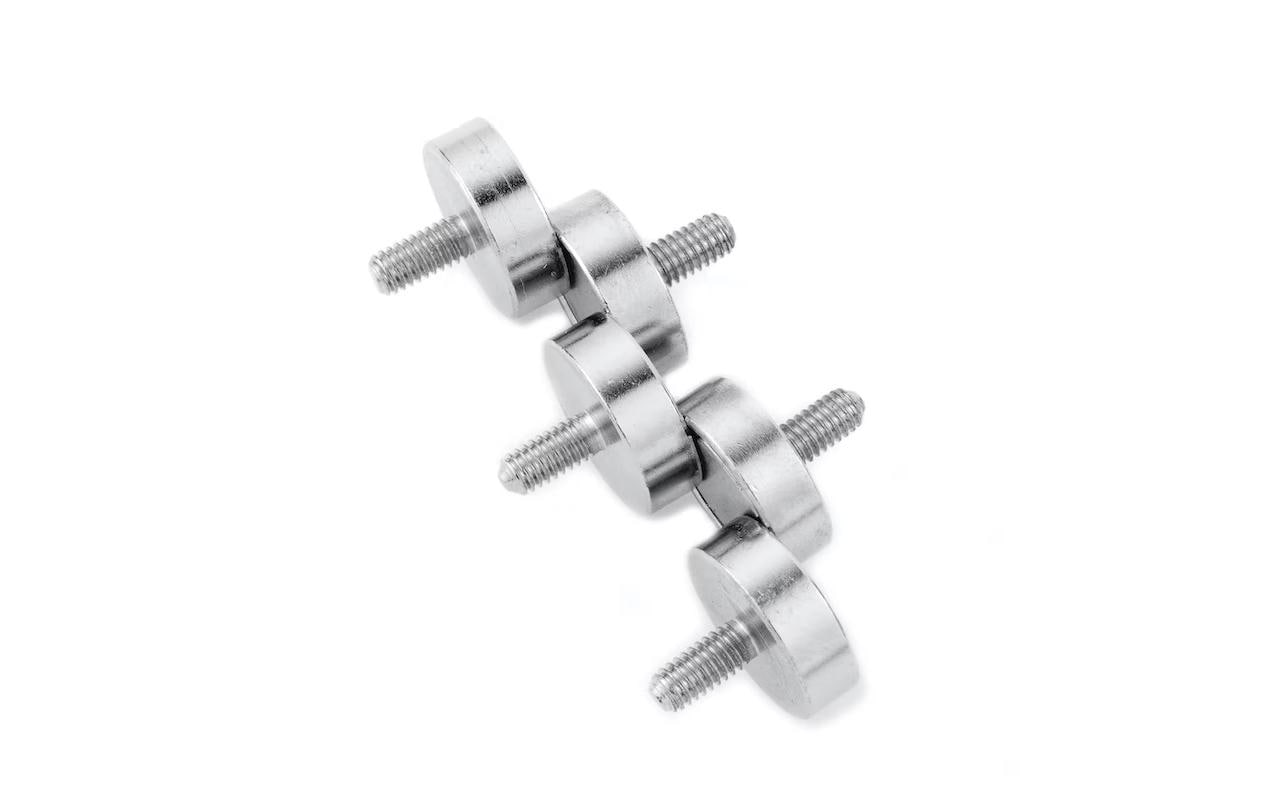 supermagnete Haftmagnet mit Gewindzapfen Ø 1.6 cm, 10 Stück