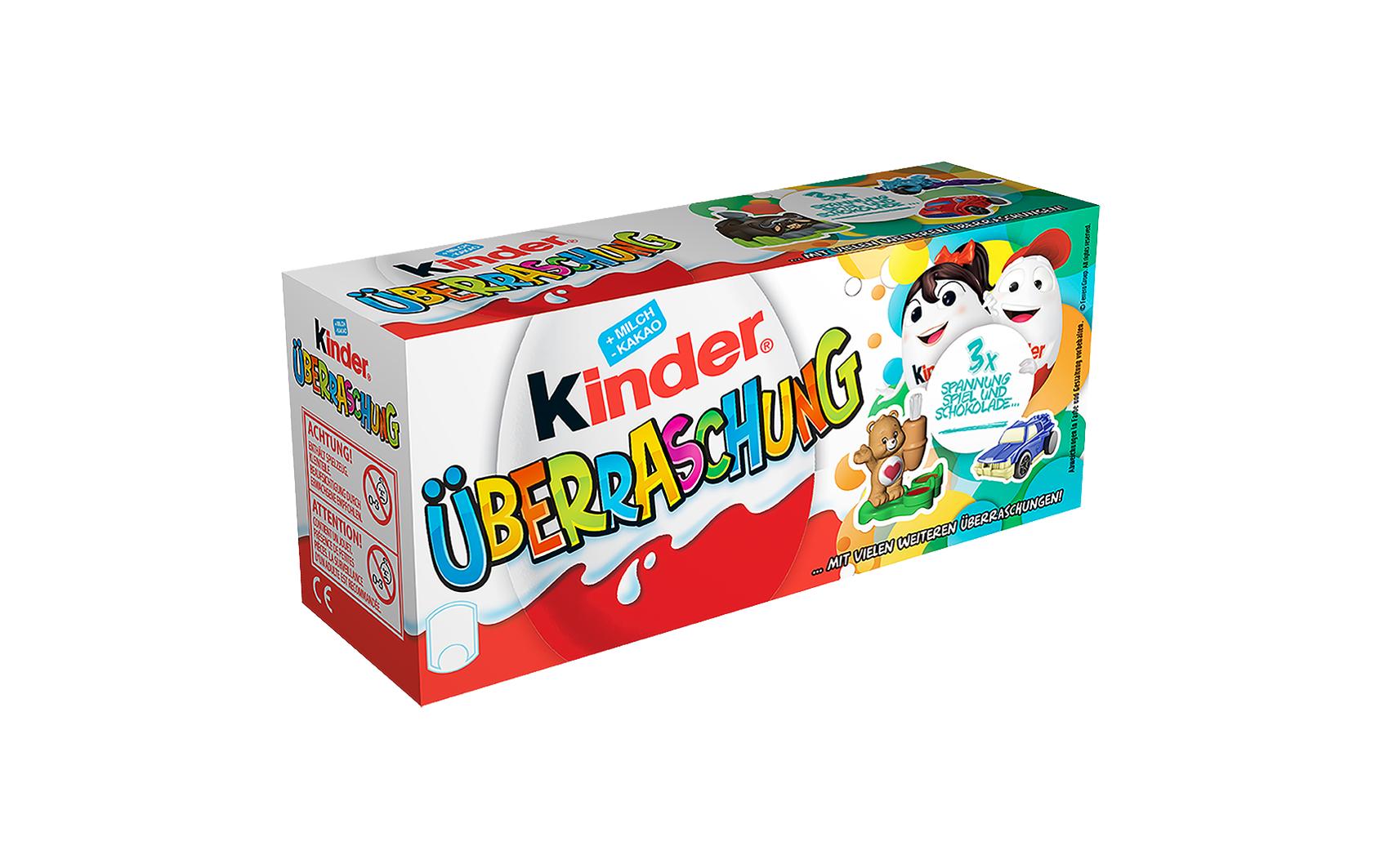 Ferrero Schokolade Überraschungs-Ei 3 x 20 g