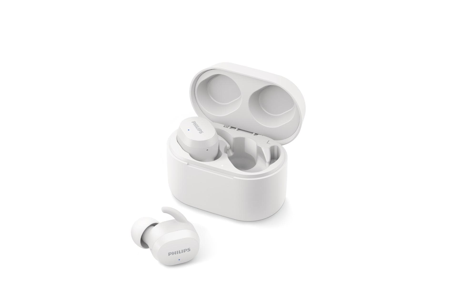Philips True Wireless In-Ear-Kopfhörer TAT3216WT/00 Weiss