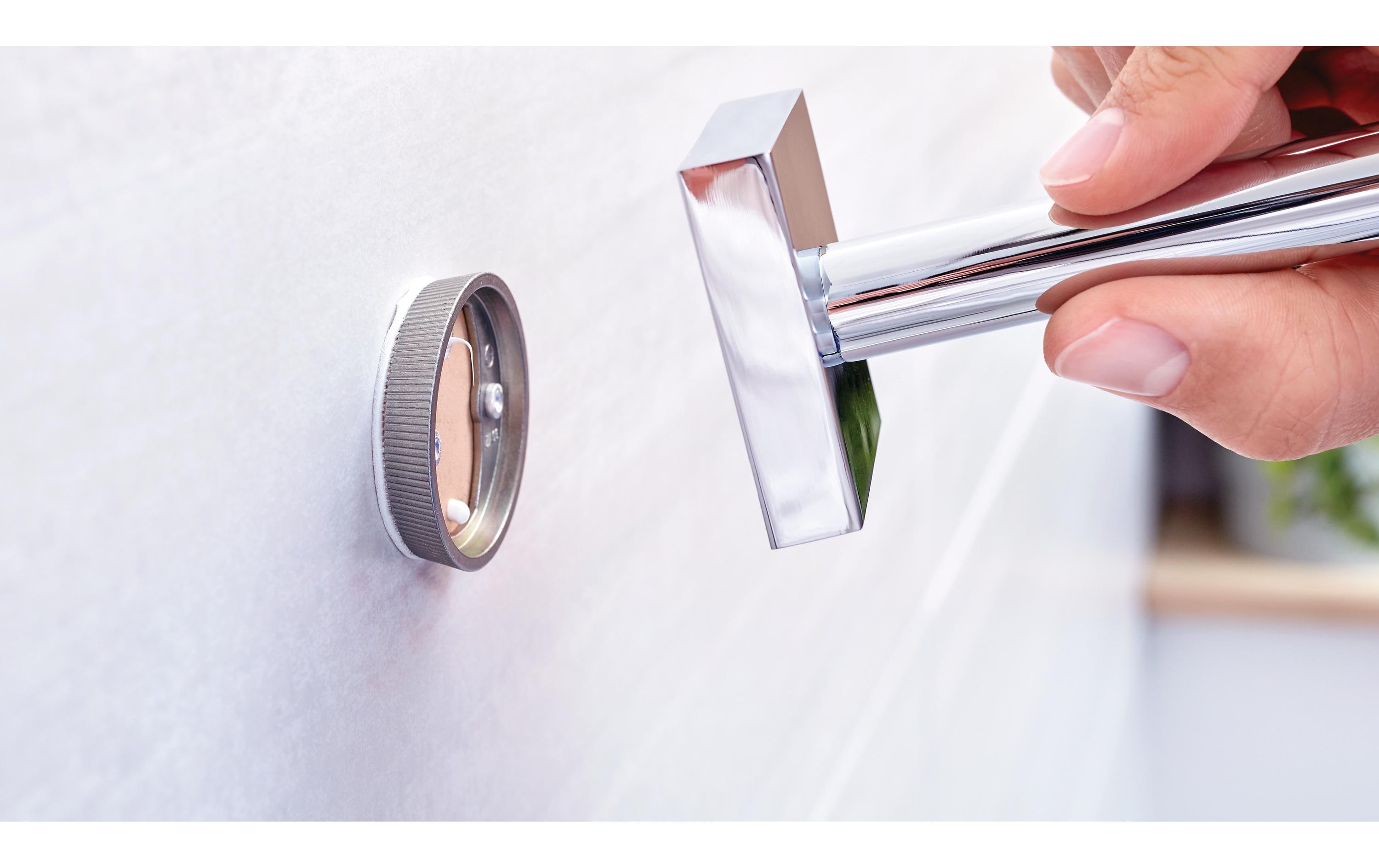 tesa Ablagekonsole Ekkro ohne Bohren, Silber