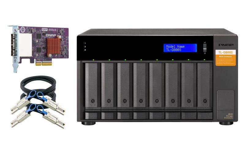 QNAP NAS-Erweiterungsgehäuse Desktop SATA 6Gbps JBOD