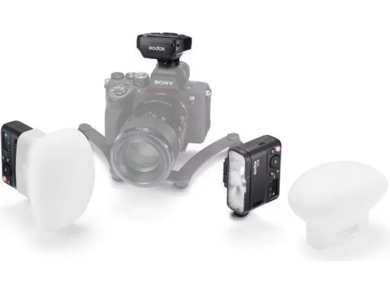 Godox Blitzgerät MF12-DK1 Dental Makro Blitz Set