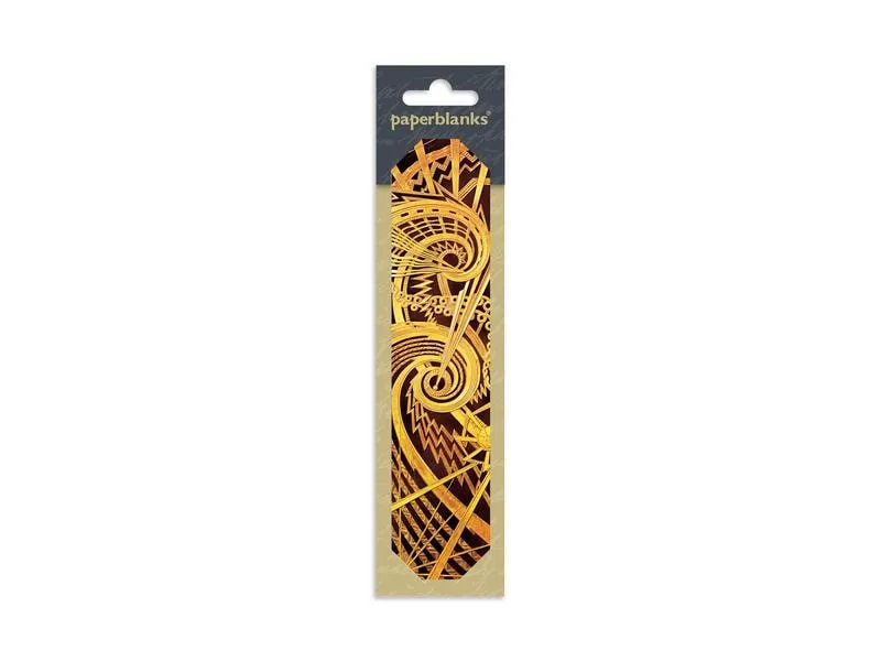 Paperblanks Lesezeichen Die Chanin-Spirale Gold Paperblanks Lesezeichen Die Chanin-Spirale Gold