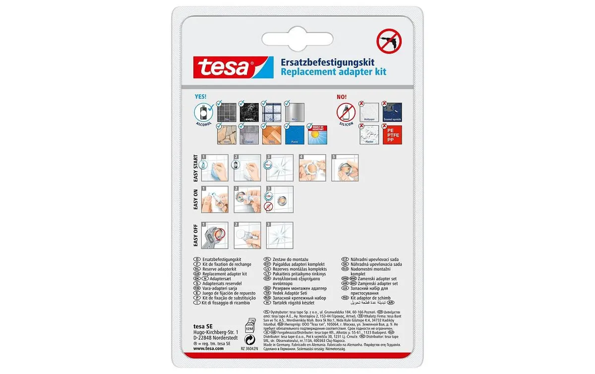 tesa Ersatzadapter-Satz BK 27 tesa Ersatzadapter-Satz BK 27