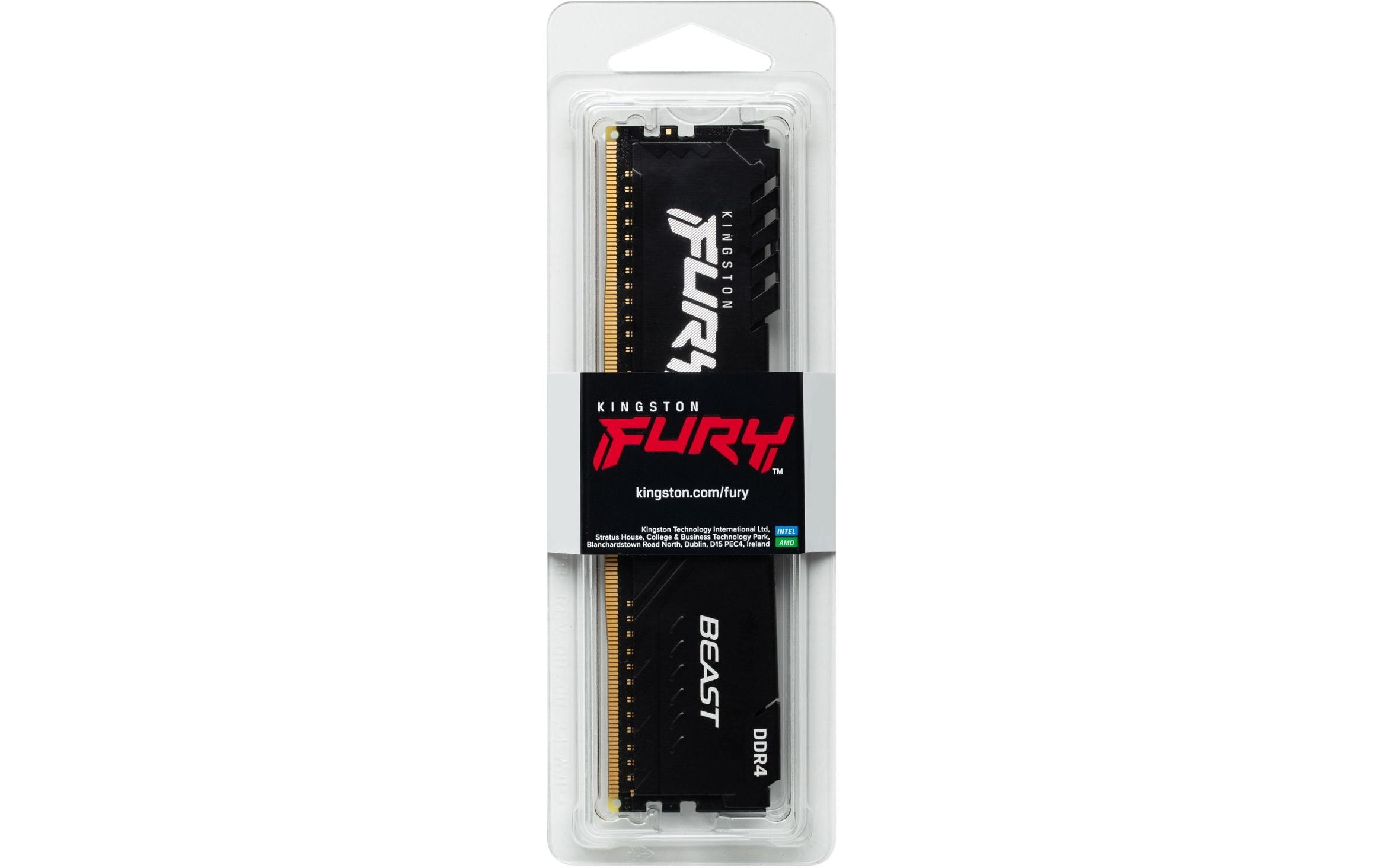 Kingston DDR4-RAM FURY Beast 3200 MHz 1x 32 GB