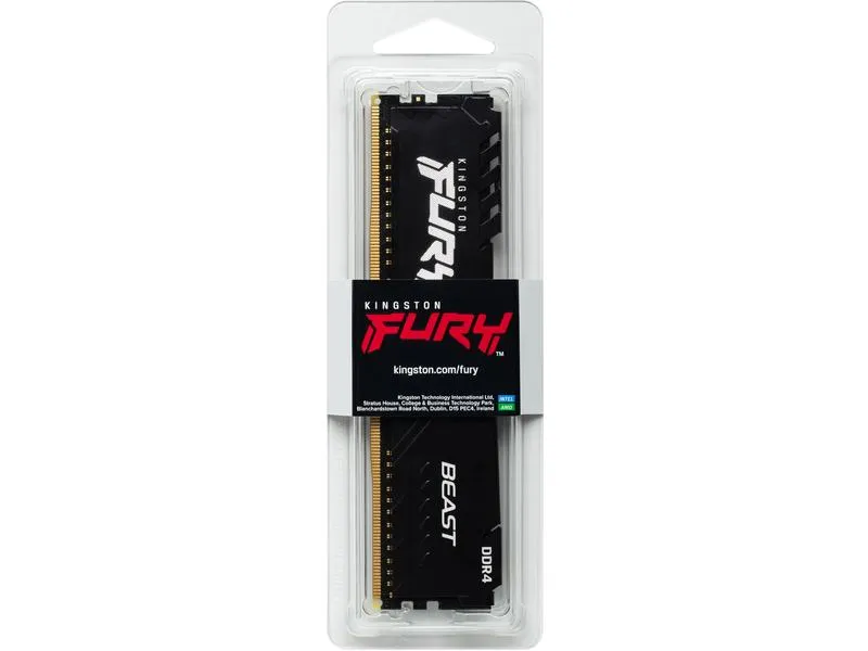 Kingston DDR4-RAM FURY Beast 3200 MHz 1x 8 GB
