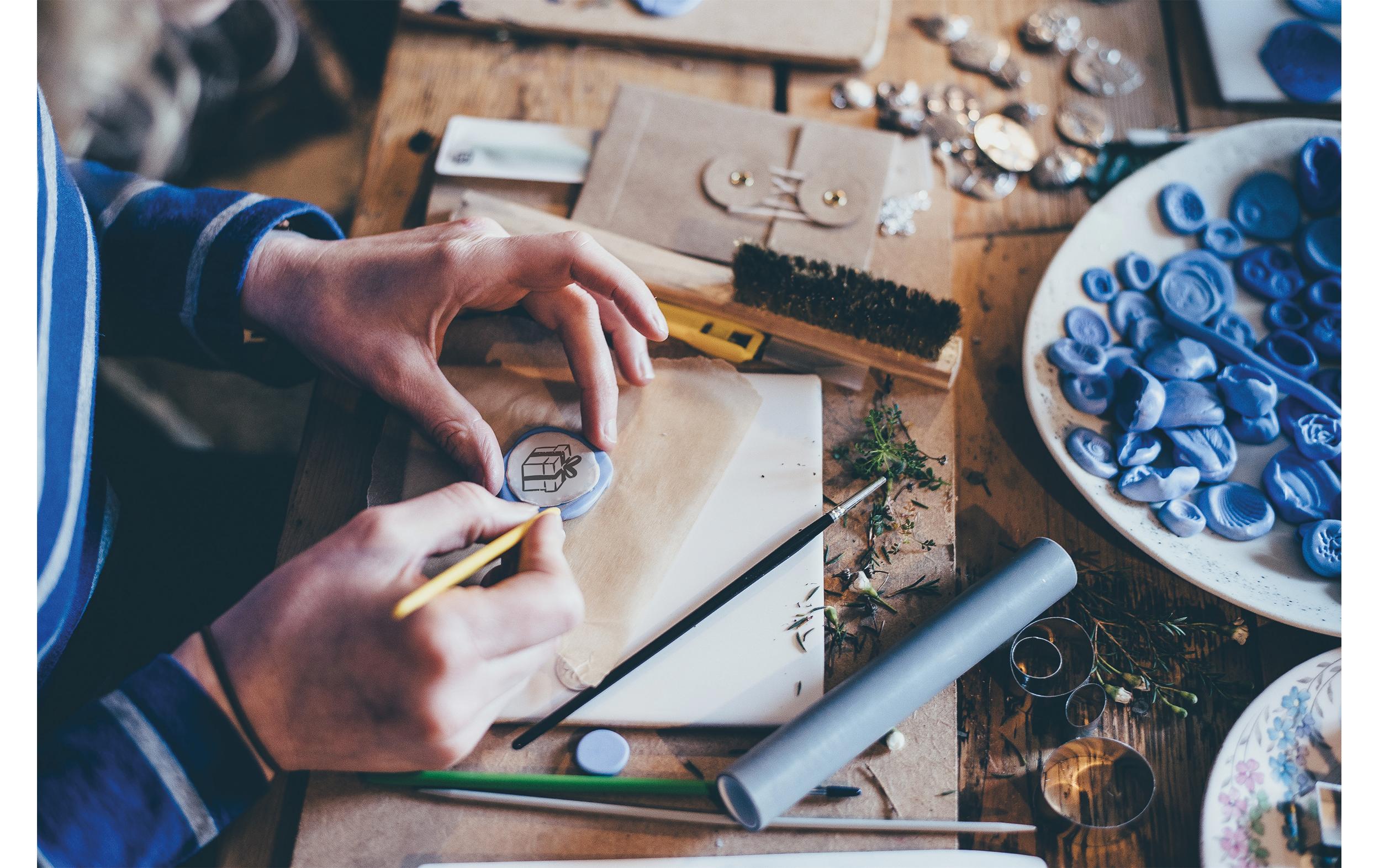 Colop Nio Stempelset Little Nio Set deutscher Text, 10-teilig