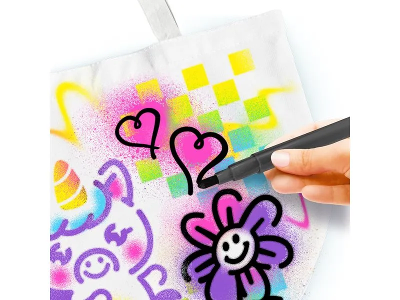 Canal Toys Bastelset Airbrush Art Fashion Design Kit Canal Toys Bastelset Airbrush Art Fashion Design Kit